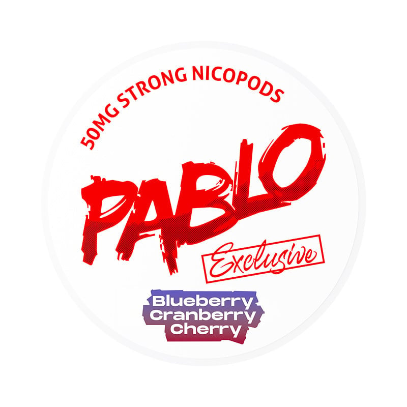 Pablo Blueberry Cranberry Cherry 50mg