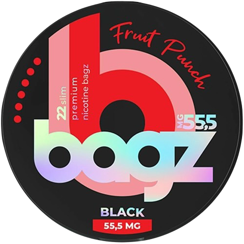 baagz Black Fruit Punch 55.5mg