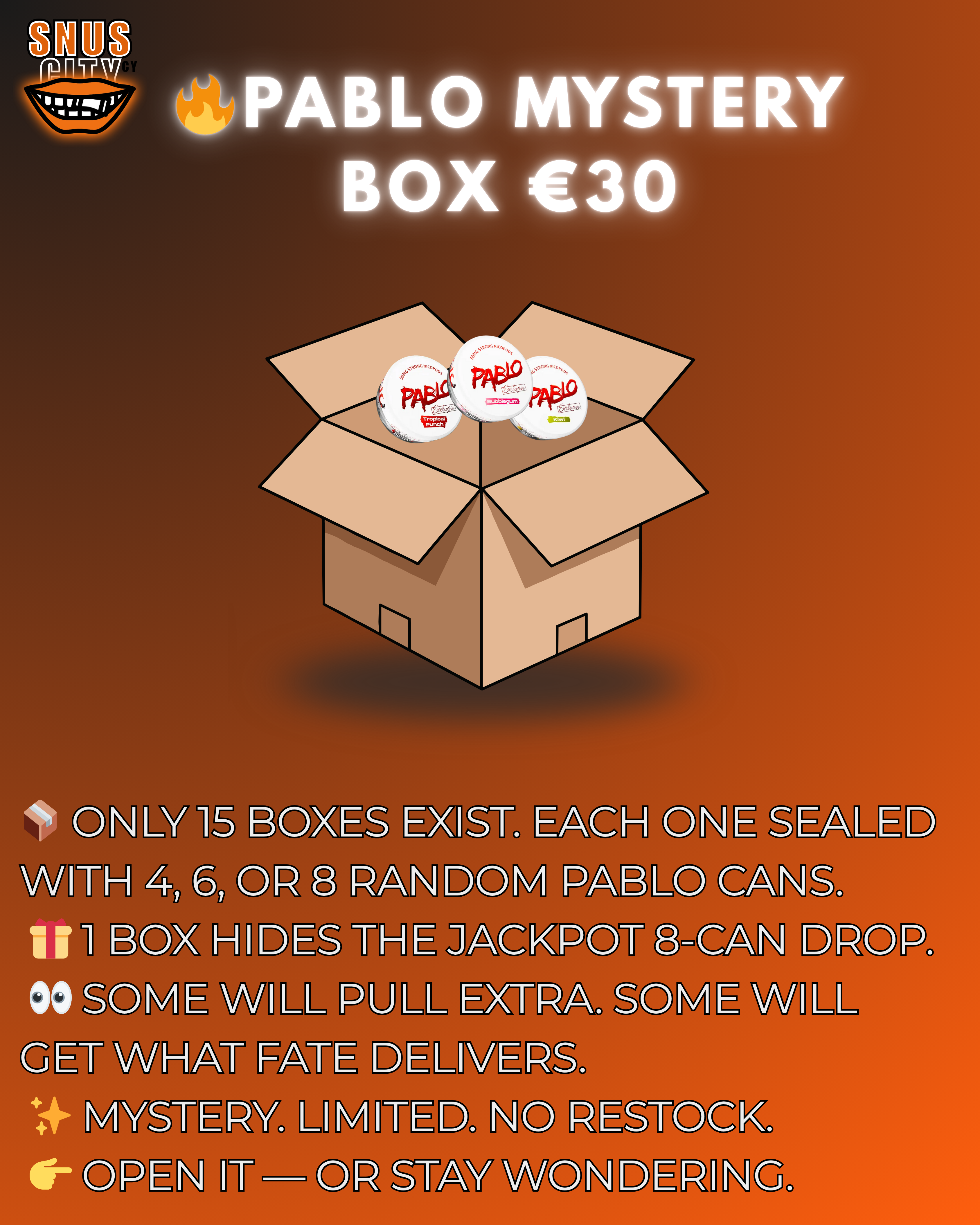 Pablo Mystery Box