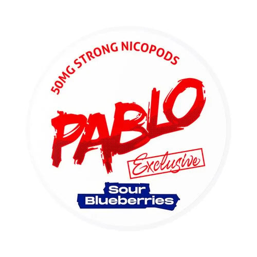 Pablo Sour Blueberries 50mg