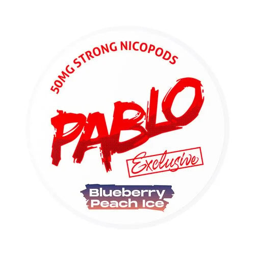 Pablo Blueberry Peach Ice 50mg